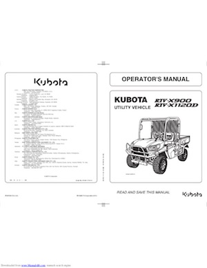 Kubota_RTVX900_Operator_manual