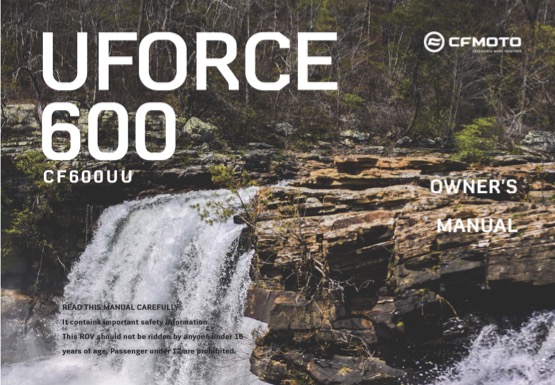 UForce-600-Operators-Manual